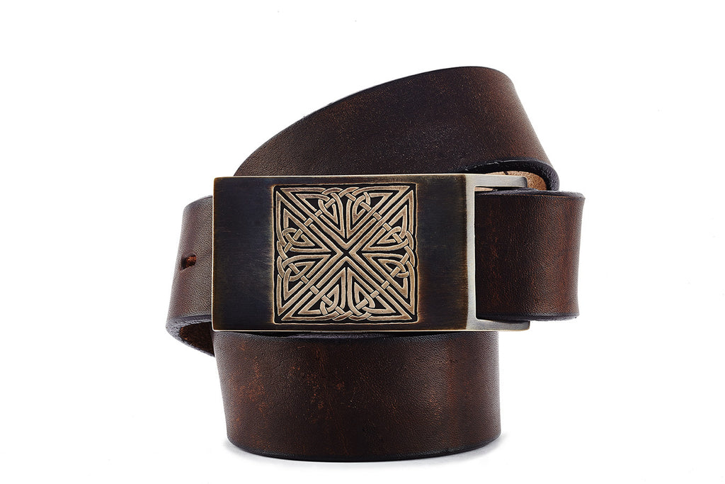 Bronze Helix Belt Buckle - The Raven Works